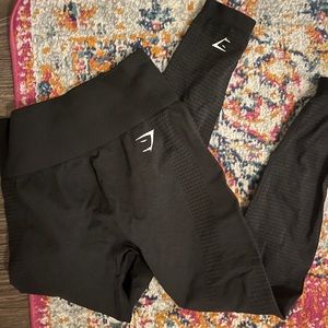 gymshark black vital seamless 2.0